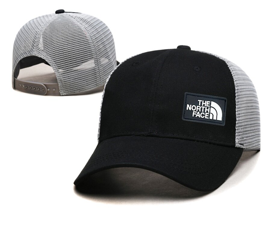 Бейсболка The North Face для мужчин и женщин, размер 46-52, черный/серый