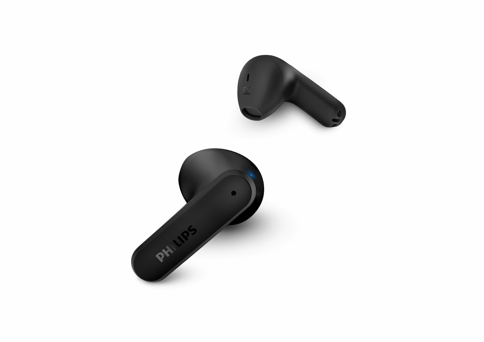 Полностью беспроводные наушники Philips TAT2139BK чёрный до 28 часов воспроизведения