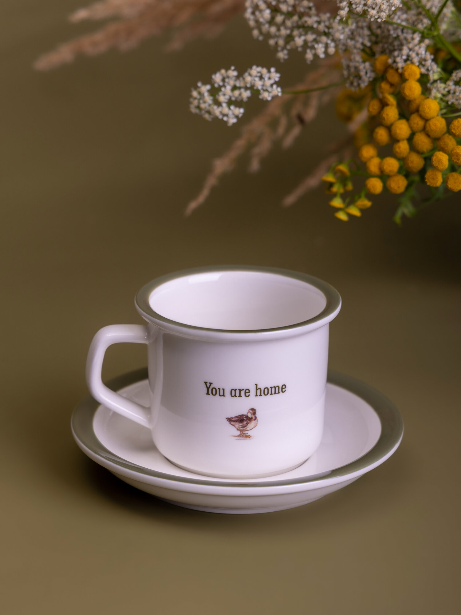 Чайная пара Lefard "Family house", на 1 персону, 2 предмета, фарфоровая, 250 мл. — фото 1