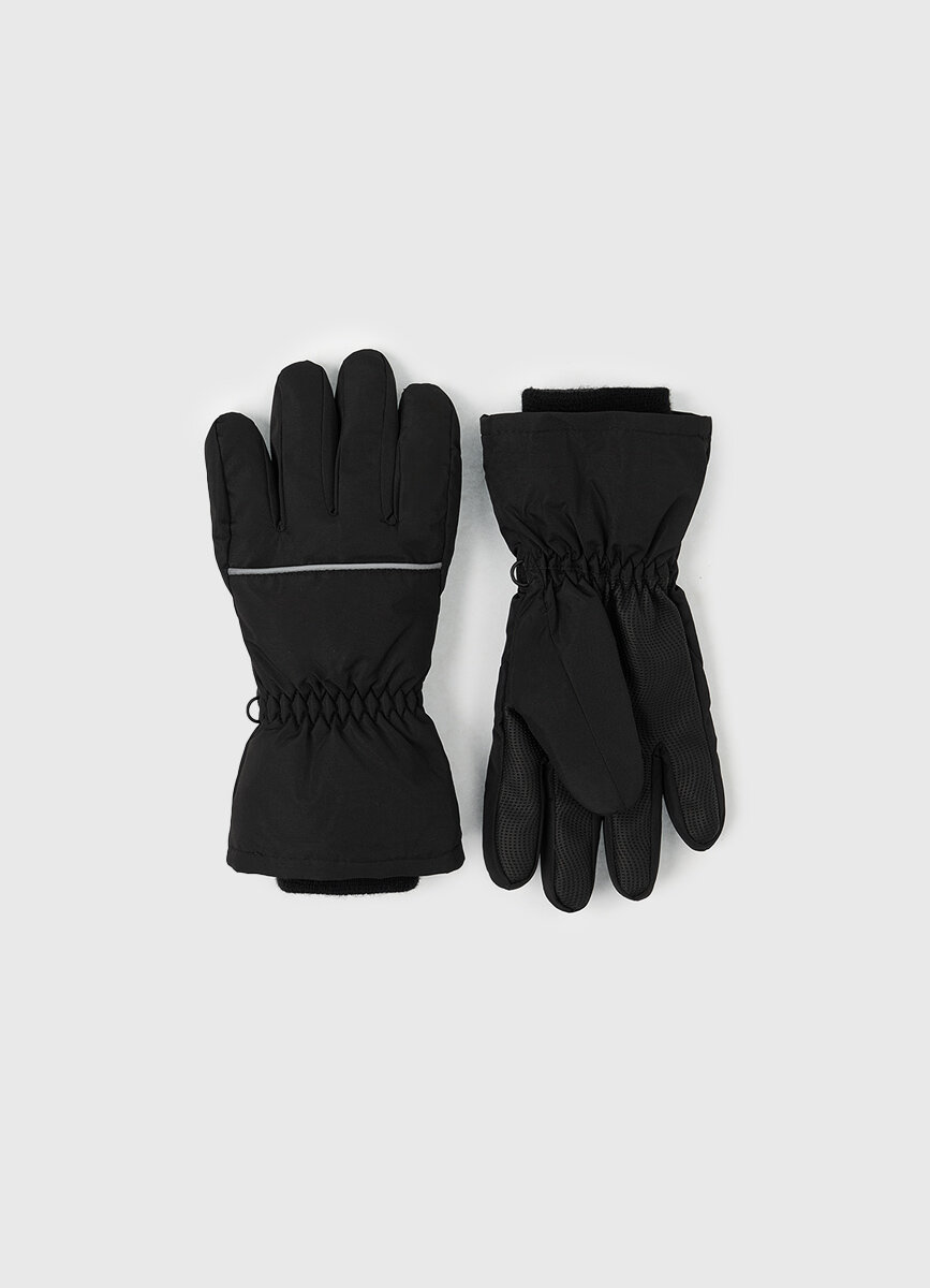 Перчатки O'STIN для мальчиков размер 12-15 черный