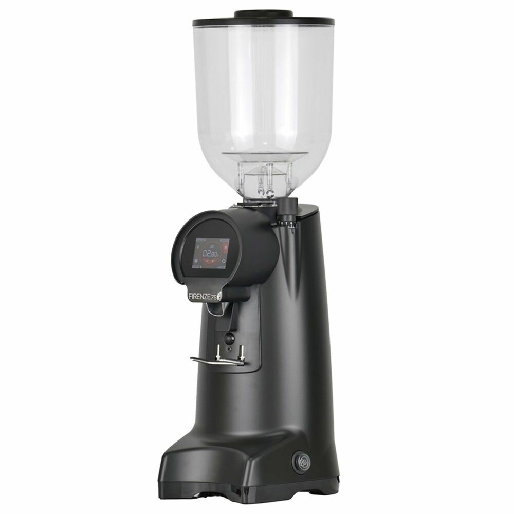 Кофемолка Eureka FIRENZE 75 Global Version Matt Black. Электрическая профессиональная жерновая для дома и кофейни