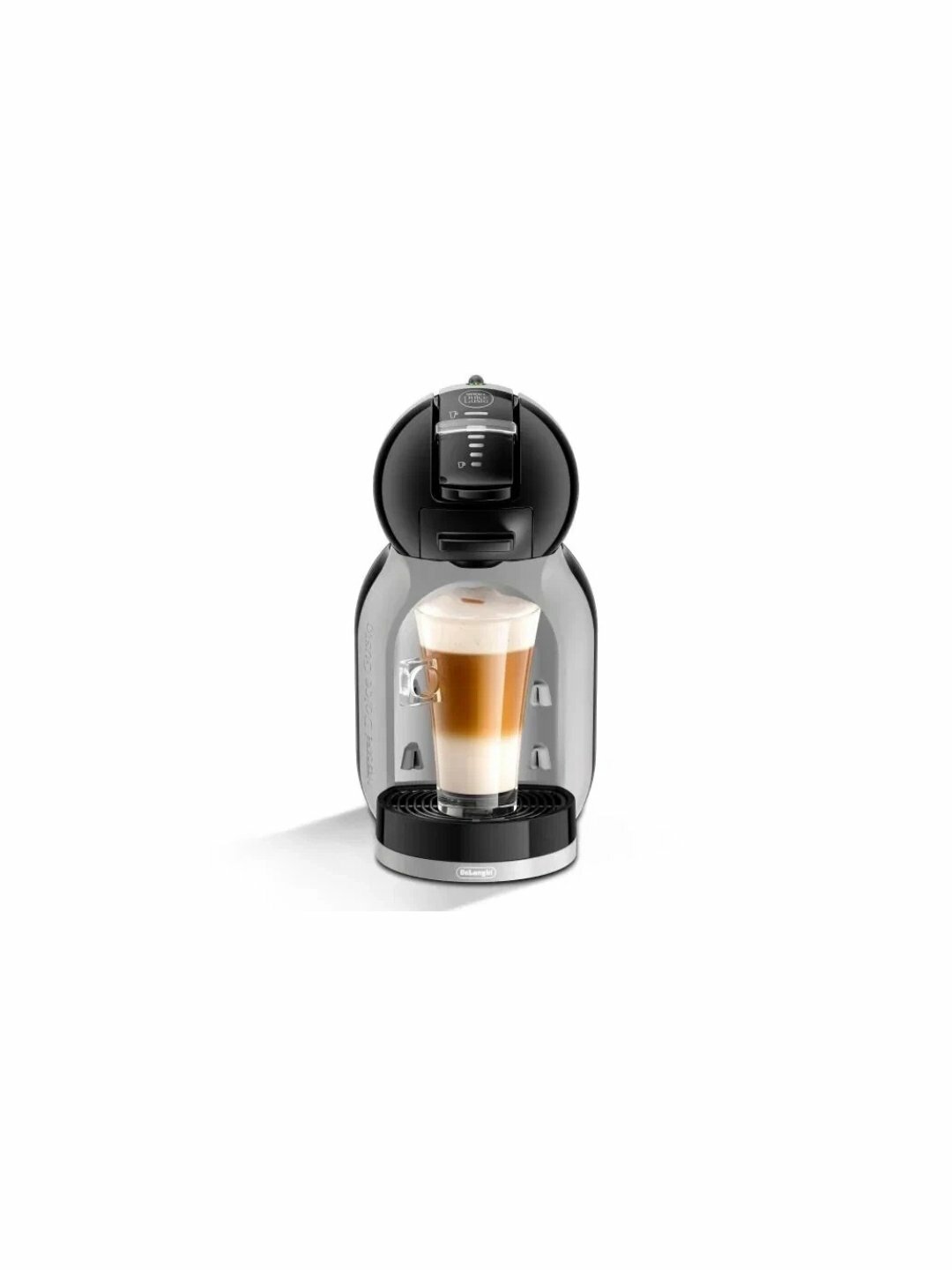 Кофемашина капсульная DeLonghi Mini Me EDG155. BG, серебристо-чёрная, 0.8 л, 15 Бар