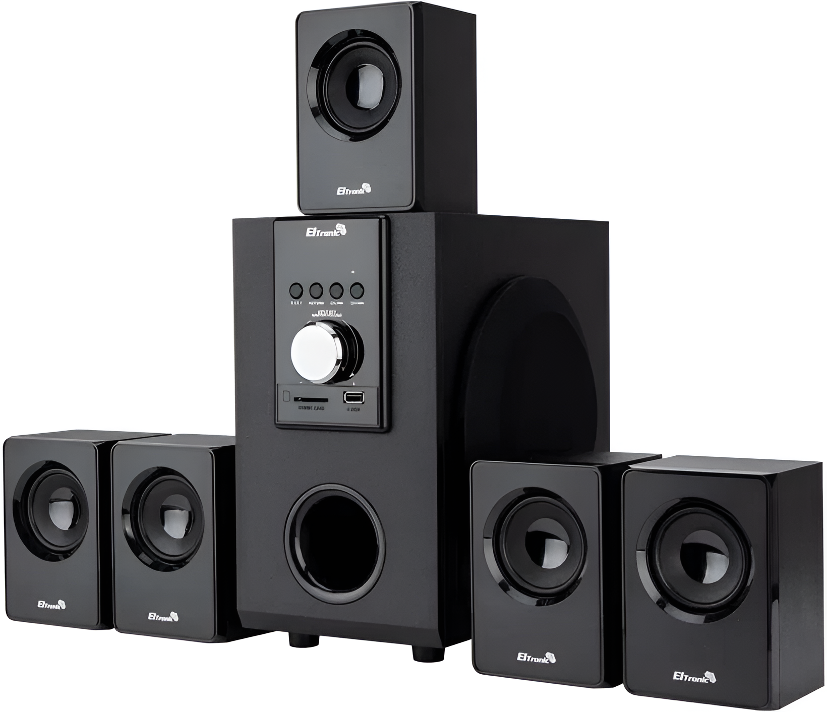 Акустическая система 5.1 ELTRONIC (30-46) HOME SOUND, черный