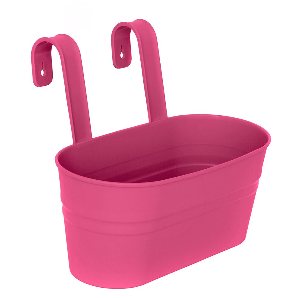 Кашпо пластиковое подвесное Элластик пласт микс 30х20х25 см 6 л