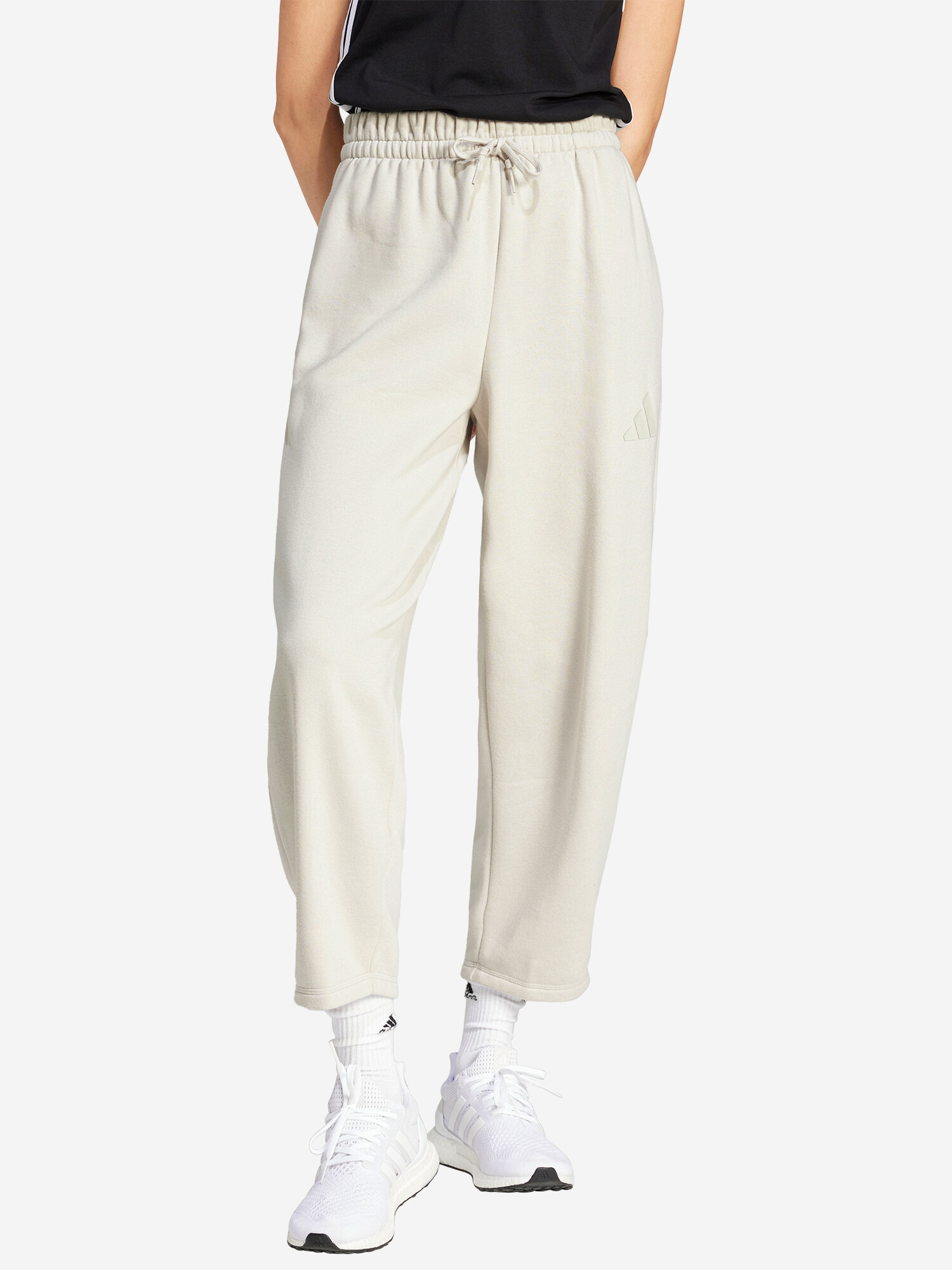 Брюки adidas, размер S, молочный — фото 1
