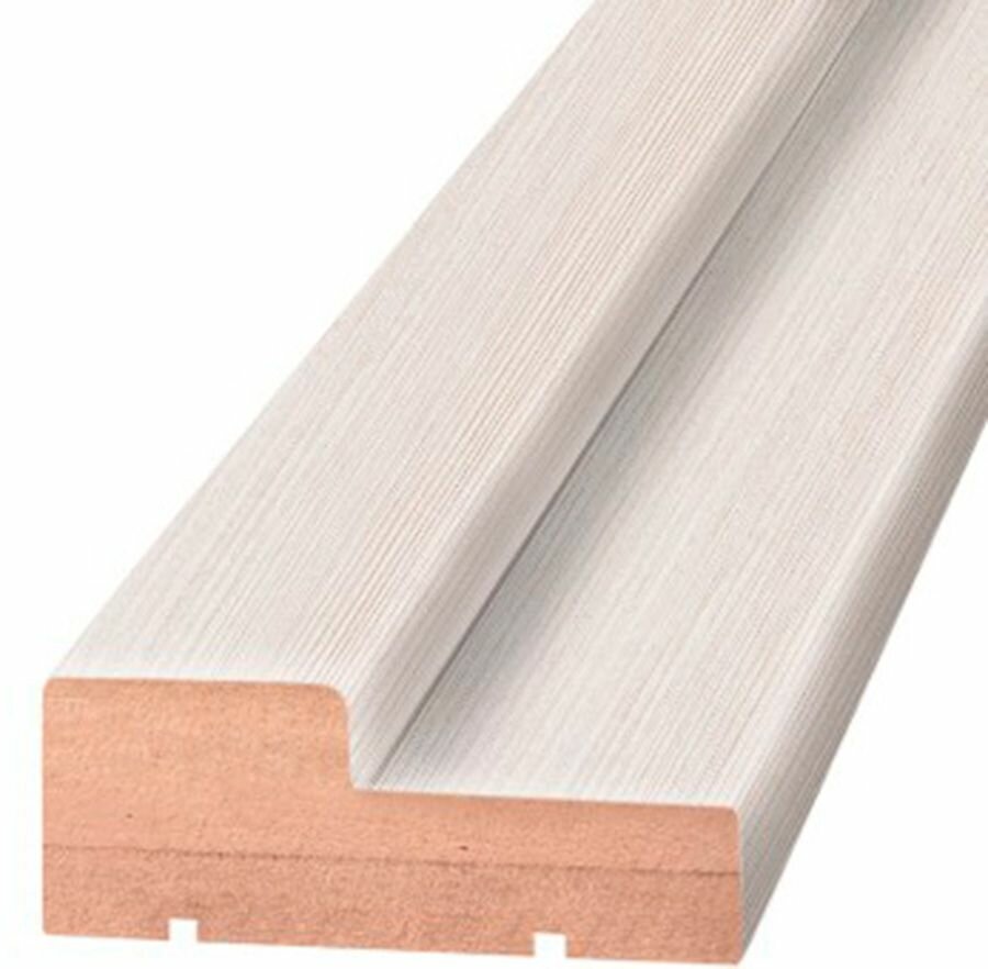 Олови порог дверной 70х1000мм экошпон Дуб Белый