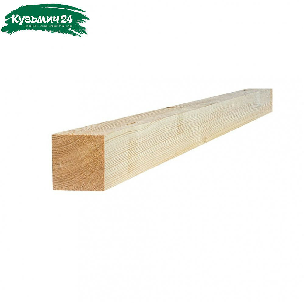 Брусок строганый сорт АВ Хвойные породы 70х70х3000 мм сухой