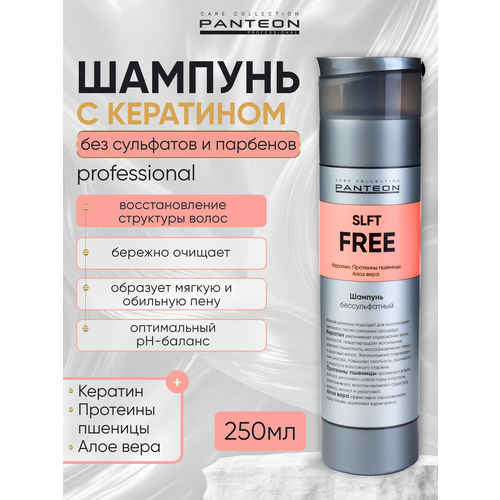 Panteon BLOND AntiYellow - Пантеон Блонд Шампунь для нейтрализации желтизны, 250 мл -