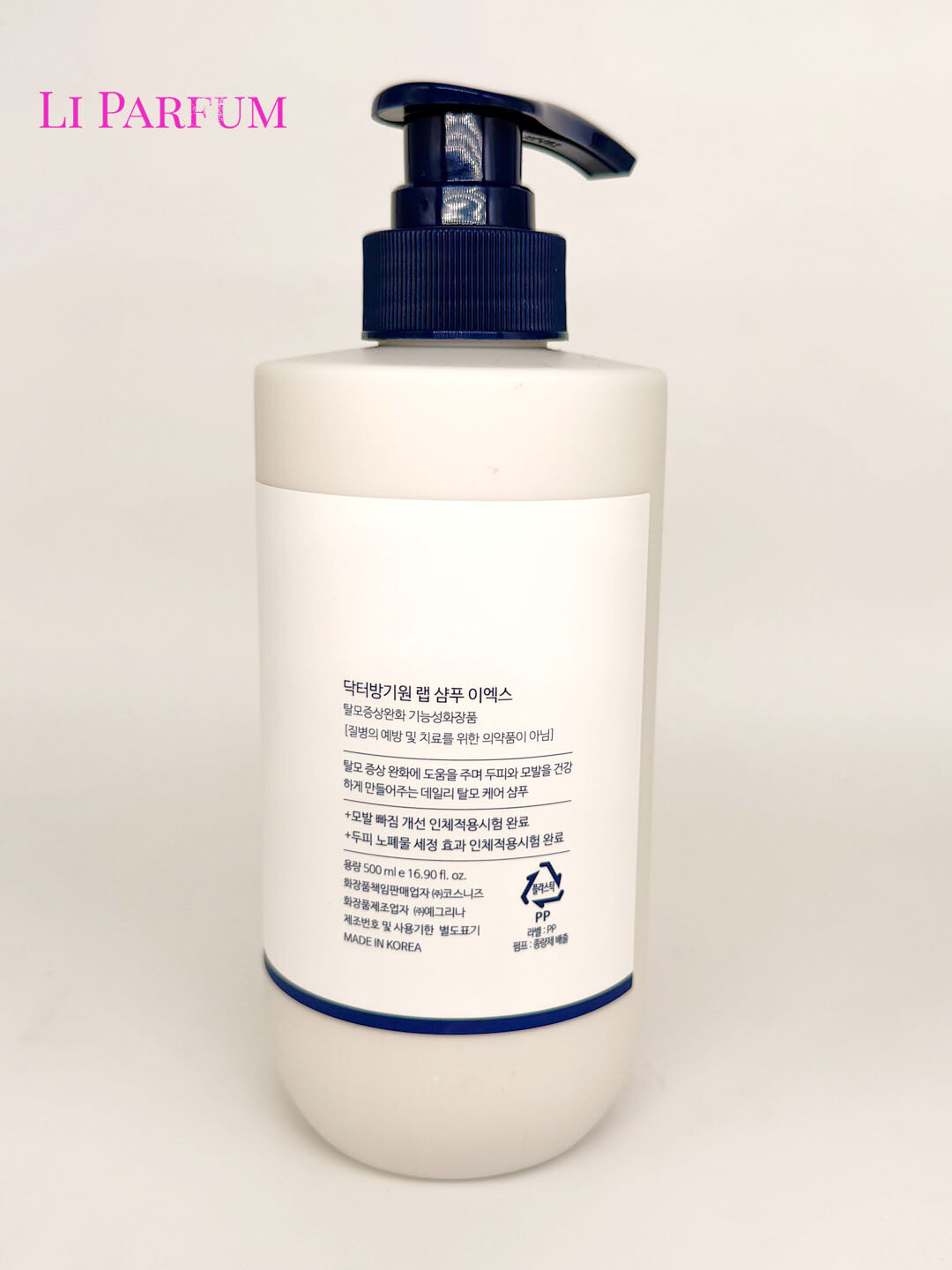 DR+ BANGGIWON Lab Shampoo EX — шампунь против выпадения волос, ежедневный уход за кожей головы, укрепляющий, 500 мл — фото 1