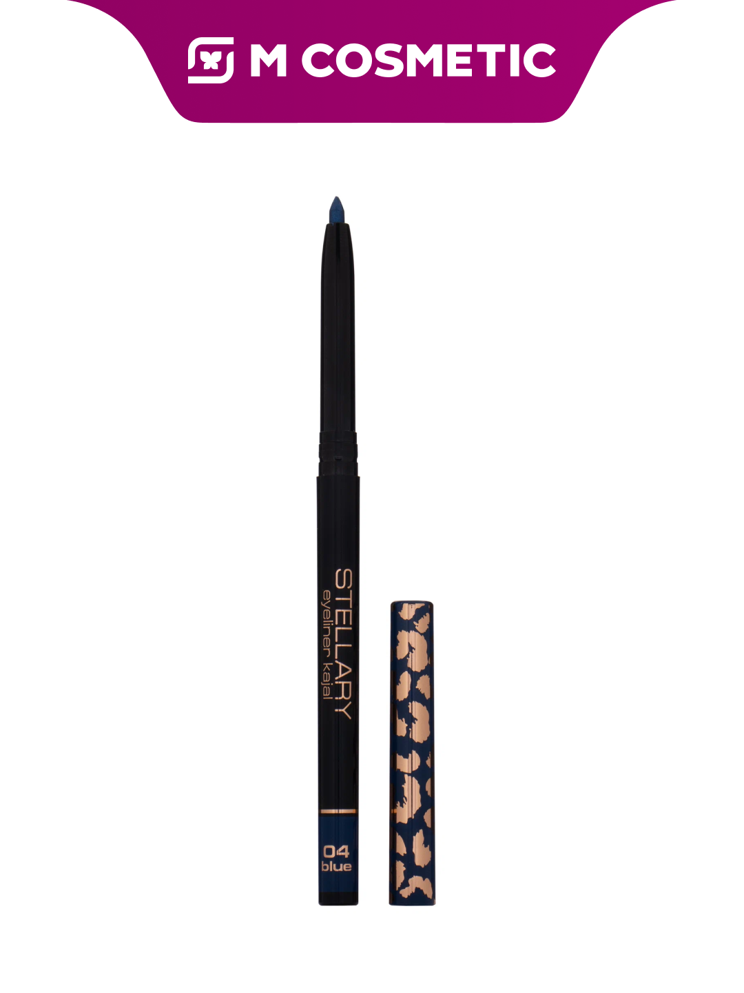 Автоматический карандаш-кайал Stellary Skin Studio Kajal T04, водостойкий, 5 цветов