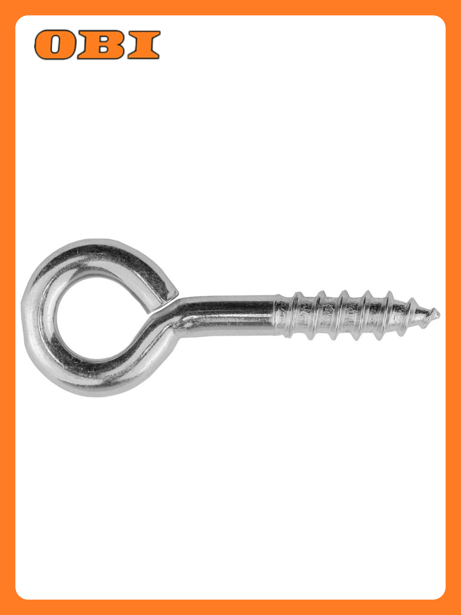 Петля-шуруп Европартнер нержавеющая сталь 16x8x41 мм 2 шт