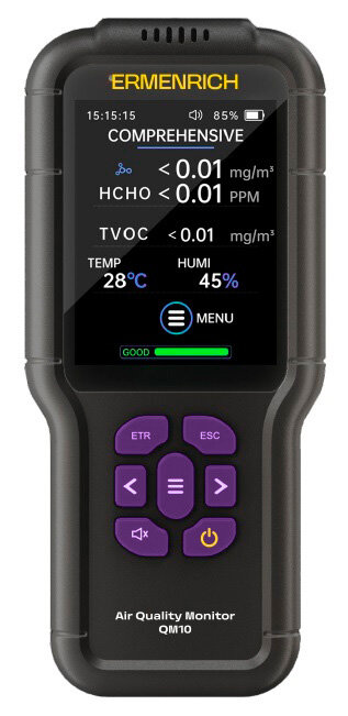 Монитор качества воздуха Ermenrich QM10