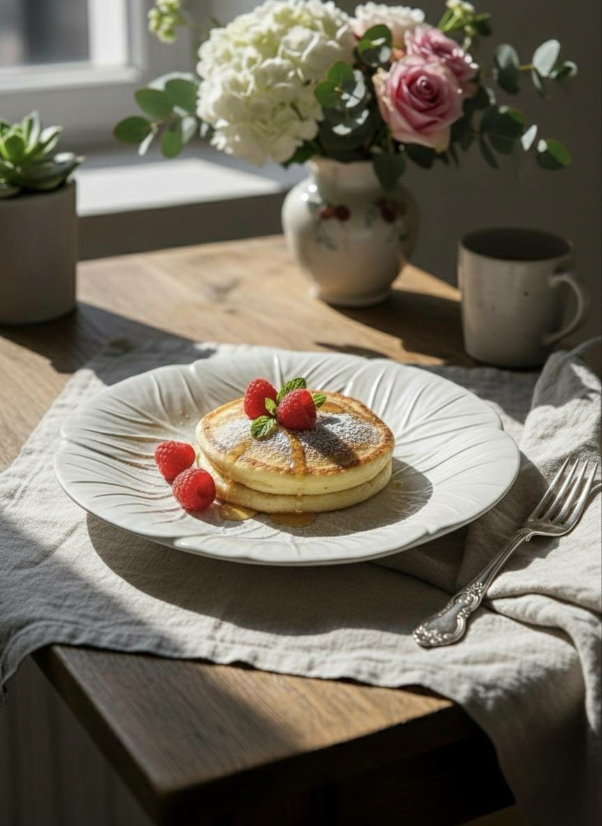 Тарелка керамическая десертная "Белый лист", рельефная, 20.7 см — фото 1