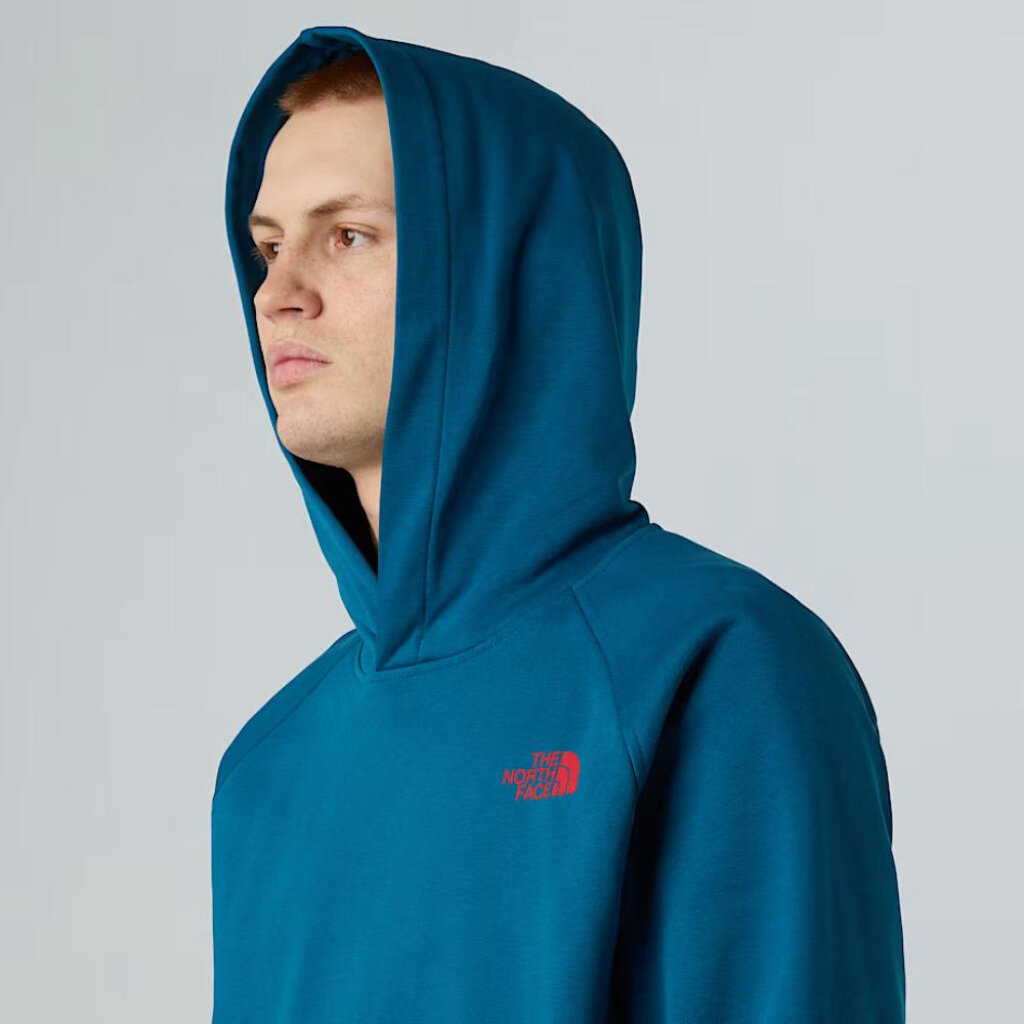 Худи The North Face Raglan Redbox, размер S, , бирюзовый — фото 1