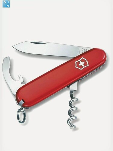 Изображение товара Нож перочинный VICTORINOX Waiter 0.3303, 84 мм, 9 функций, красный
