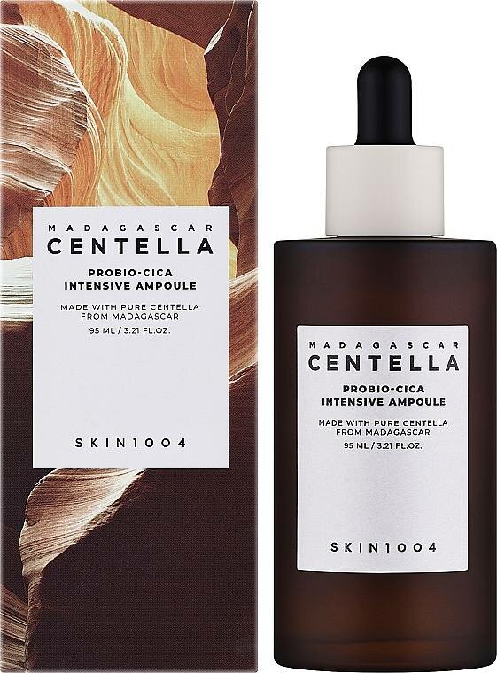 SKIN1004 Madagascar Centella Probio-Cica Интенсивная ампула для лица с центеллой, 95 мл.