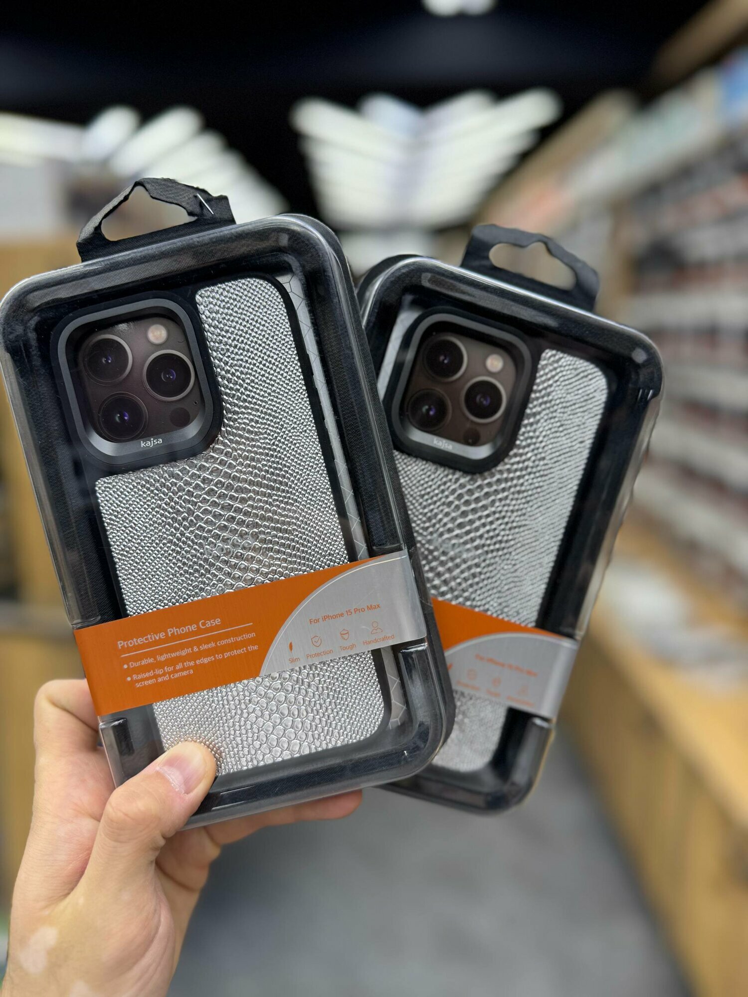 Чехол KAJSA противоударный для iPhone 14 Pro, защитный бампер, матовая поверхность, разноцветный