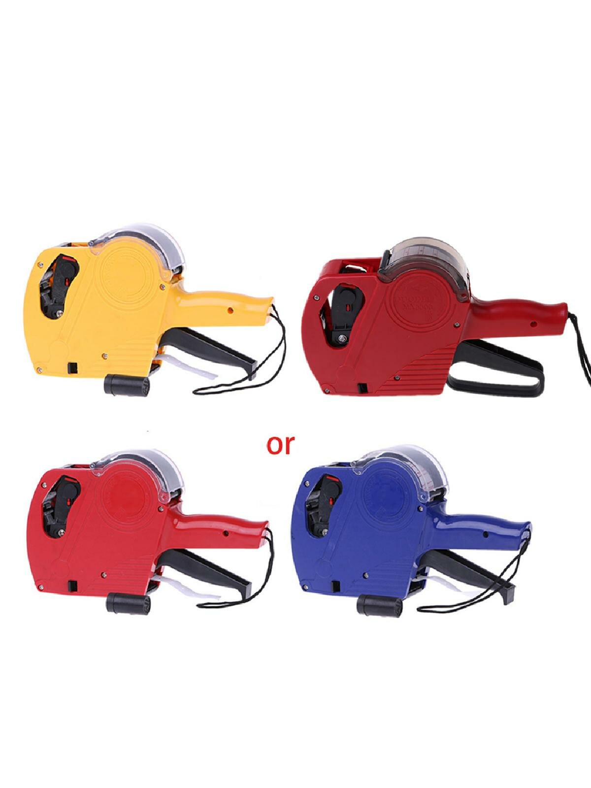 MX-5500 8-Значный Ценник Пистолет-Этикетировщик Бумага Для Этикетирования Этикеток + 2 Чернильных Валика