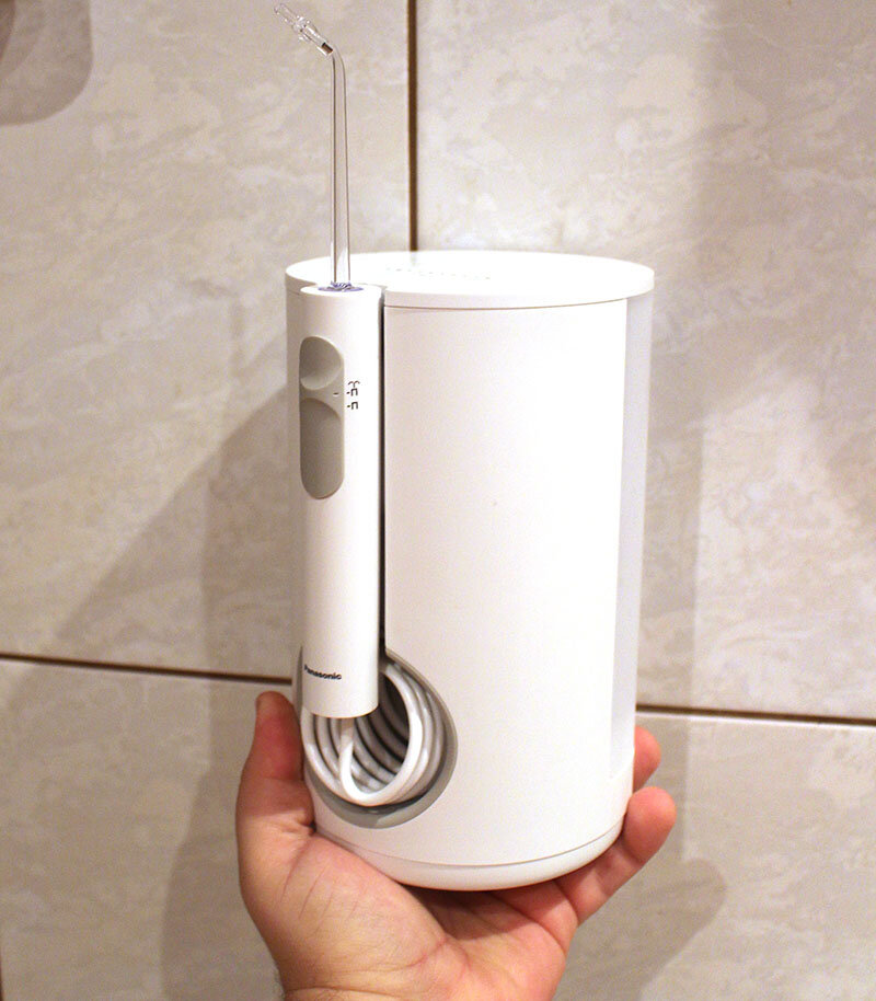 Ирригатор Panasonic для ухода за полостью рта, стационарный, 600 мл, белый — фото 1