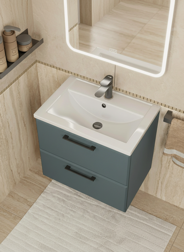 Изображение товара Раковина для ванной комнаты Uperwood Foster 60 см, прямоугольная