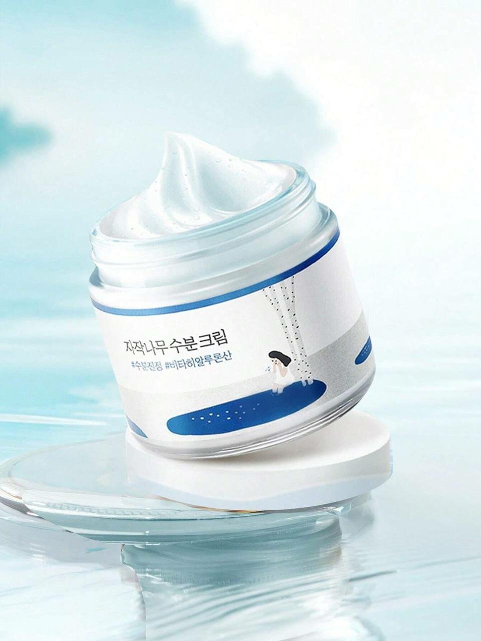 ROUND LAB Birch Juice Moisturizing Cream Интенсивно увлажняющий крем с берёзовым соком, 80 мл