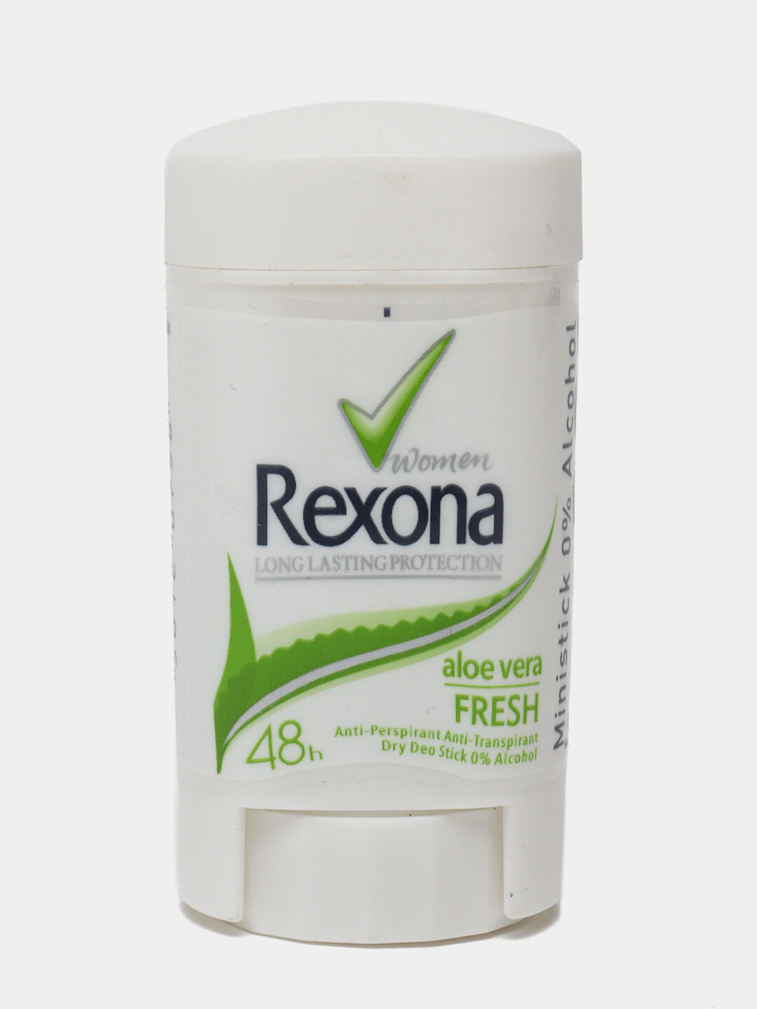 Антиперспирант Rexona Aloe Vera Fresh, стик, защита 48 часов, без спирта