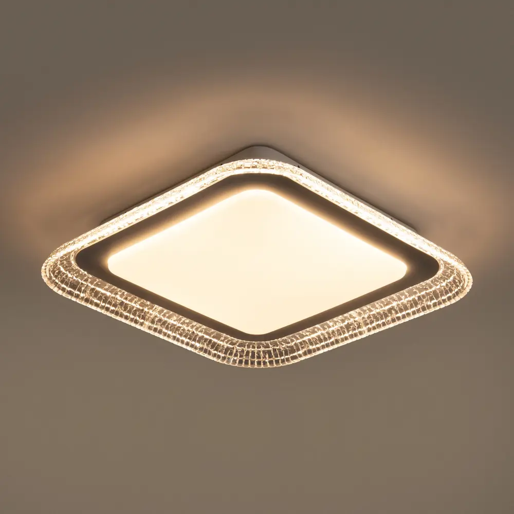 Светильник потолочный Galla 112 Вт 30 м² регулируемый белый свет цвет белый