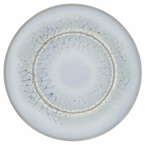 Тарелка плоская 17 см Kenai Ceramics Cheshuya, цвет белый, керамика Stoneware