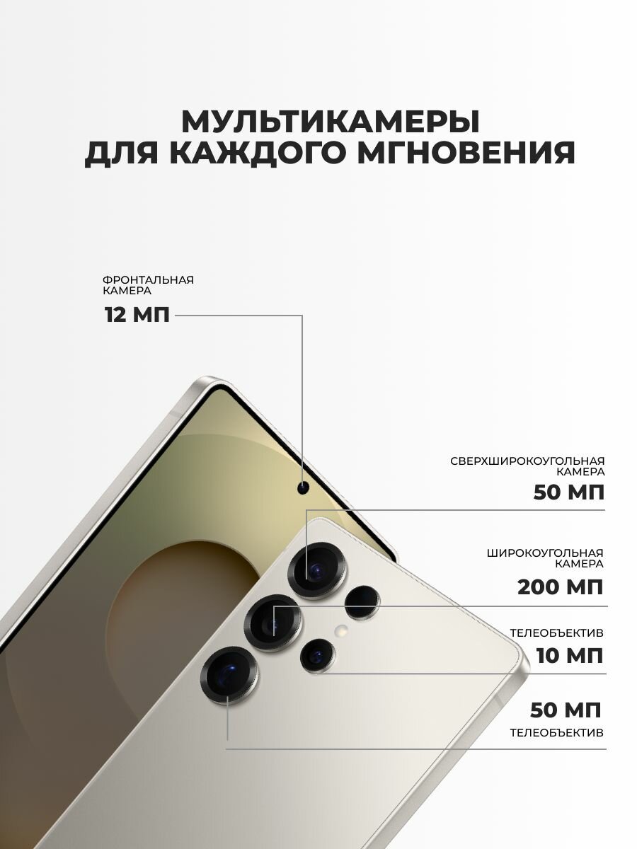 Смартфон Samsung Galaxy S25 Ultra 12/512GB Titanium Gray — фото 1