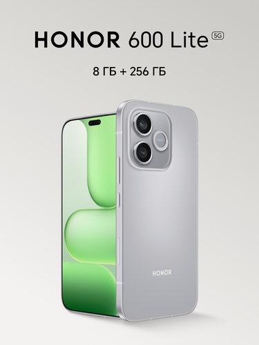 Изображение товара Смартфон HONOR 600 Lite 8+256ГБ, Вельветовый серый
