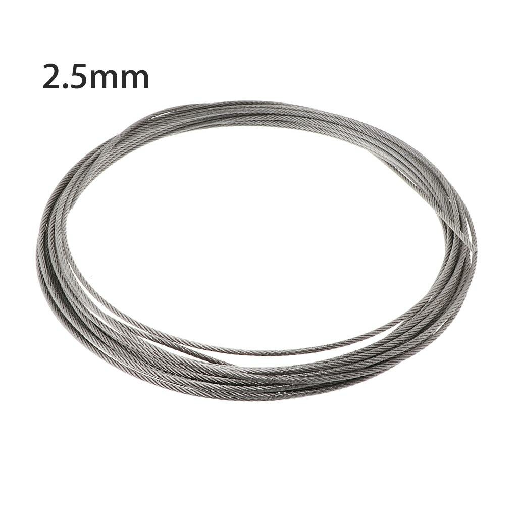 Нержавеющая стальная проволока 10 м, 2.5mm