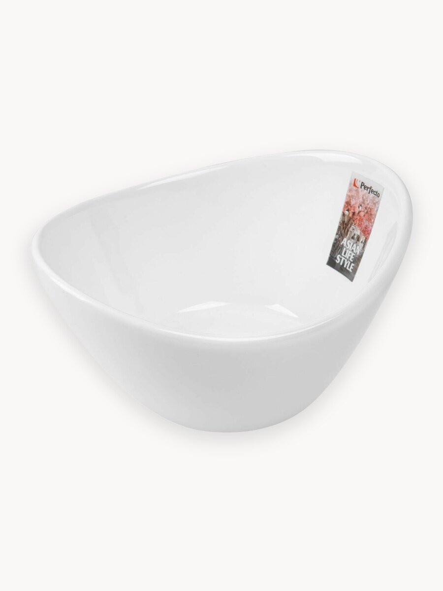 Салатник керамический PERFECTO LINEA Asian 17-111531 белый, 15,3х12,5 см