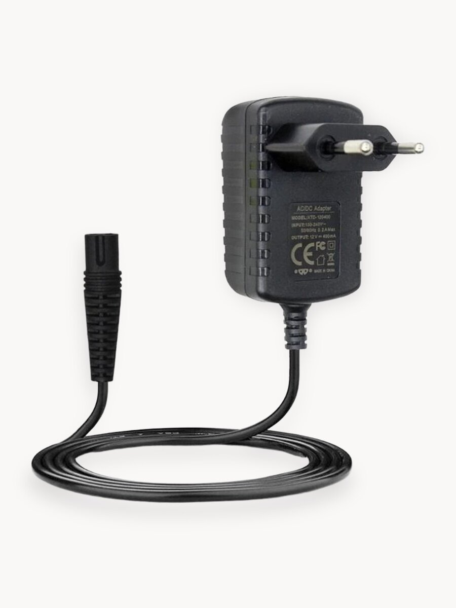 Зарядное устройство PALMEXX для электробритвы Braun 12V-0.4A, 4.8W, 2pin