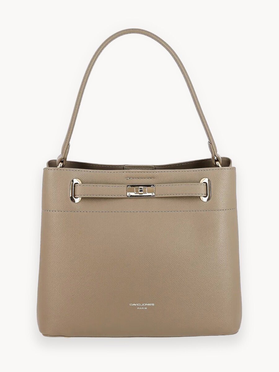 Сумка хобо DAVID JONES, кофе