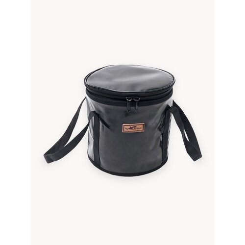 Ведро для замешивания прикормки KATRAN GEAR ВK-01Ч черный (6л. с крышкой)