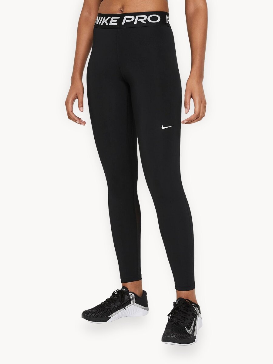 Легинсы NIKE Pro, размер M, черный