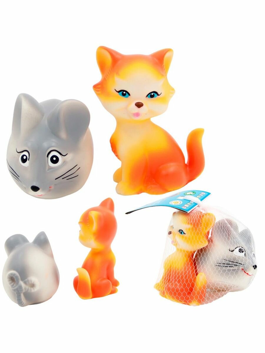 Набор Котик и Мышка-хозяюшка