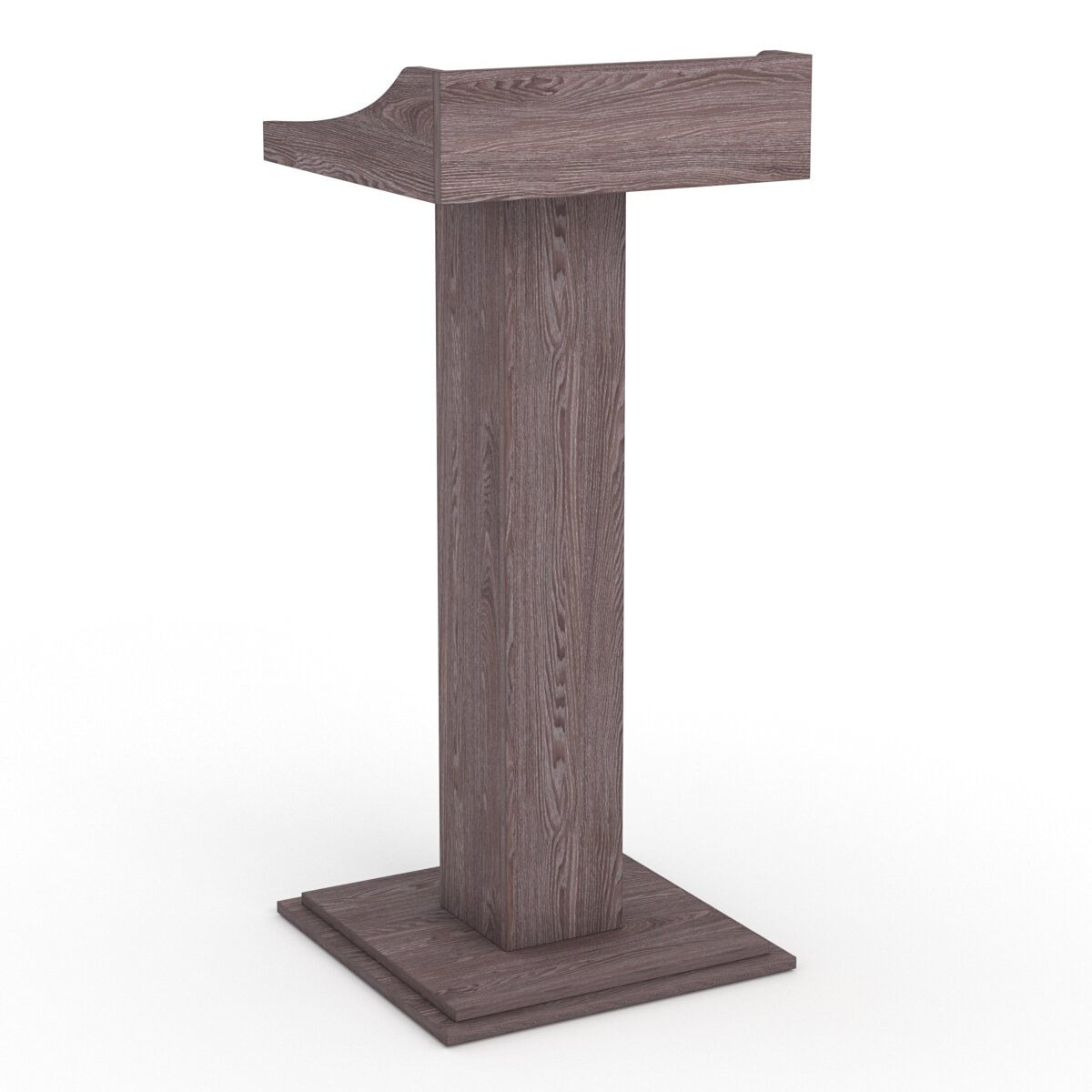 Трибуна "диктор" №13, Ясень Анкор темный - U31105. Производитель товара - компания Westcom.