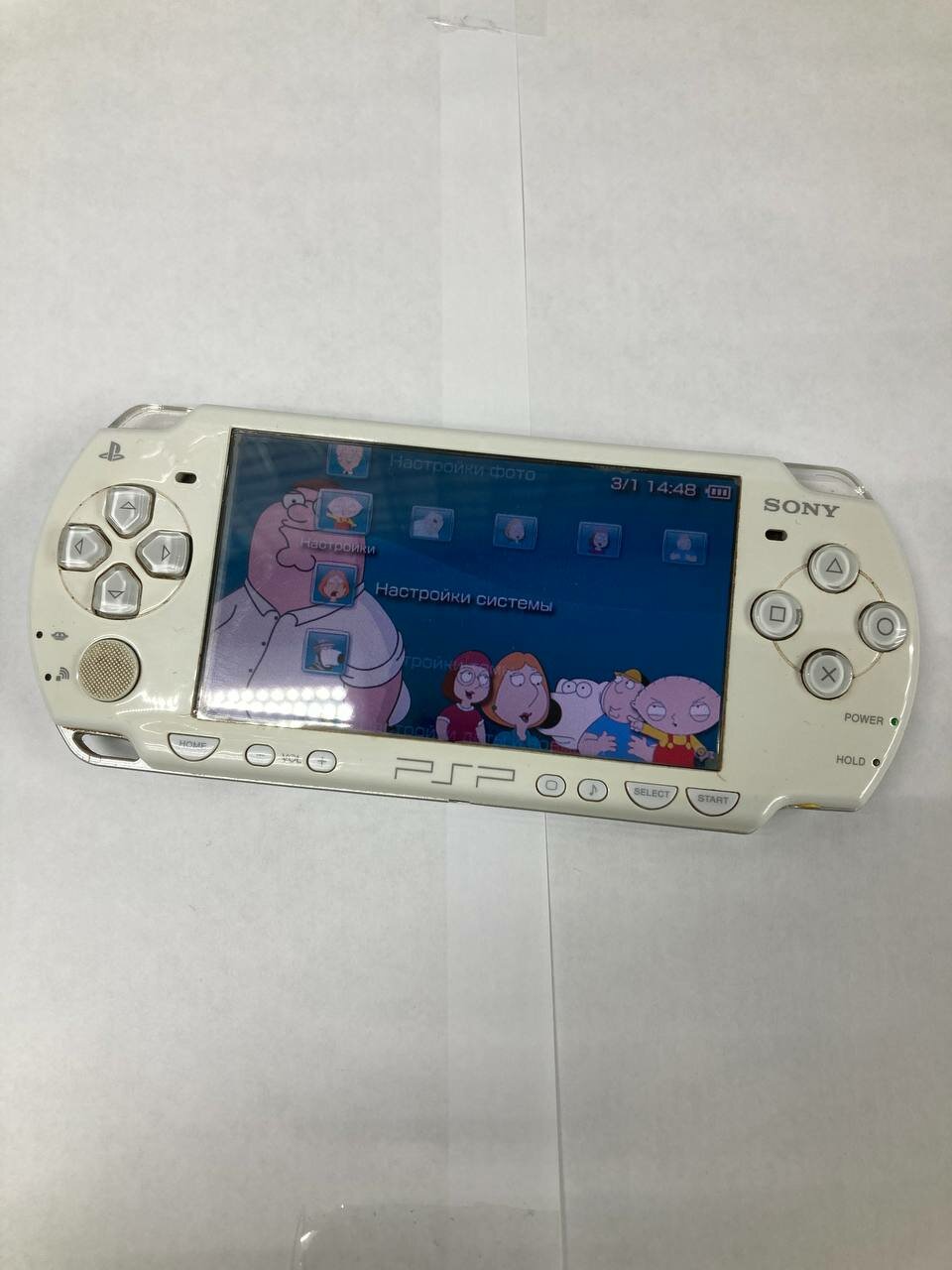 Игровая приставка Sony PSP 2006 64 гб, Белая New