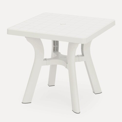 Изображение товара Стол садовый квадратный "Атлант" 800мм (Белый) М8821