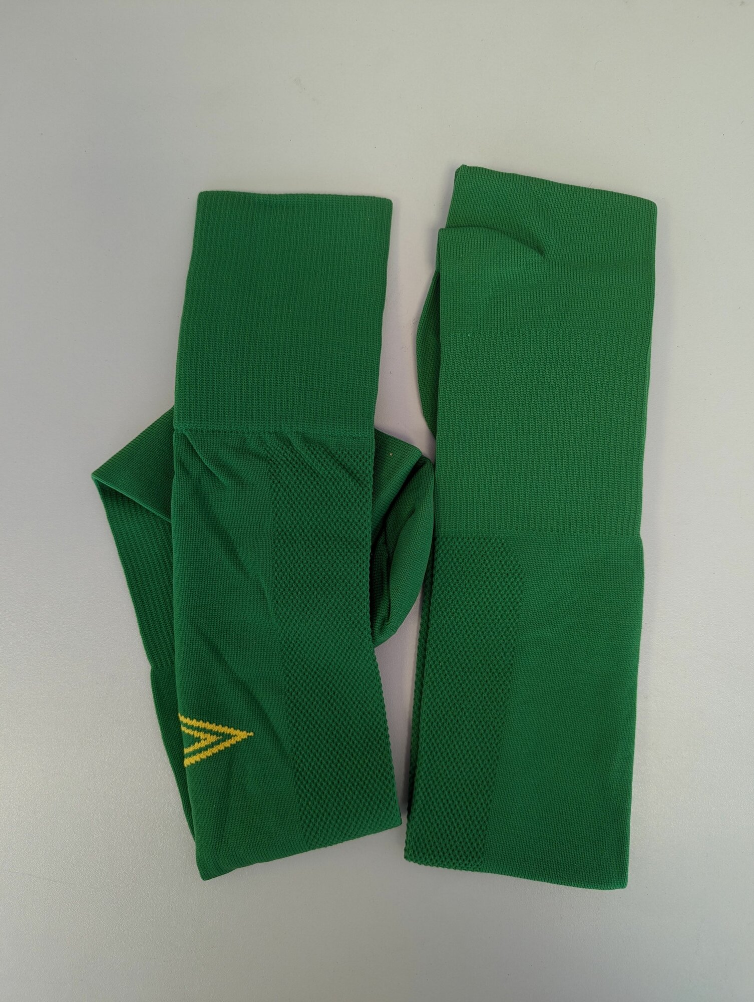 Гетры велосипедные Umbro, размер Senior, желтый — фото 1