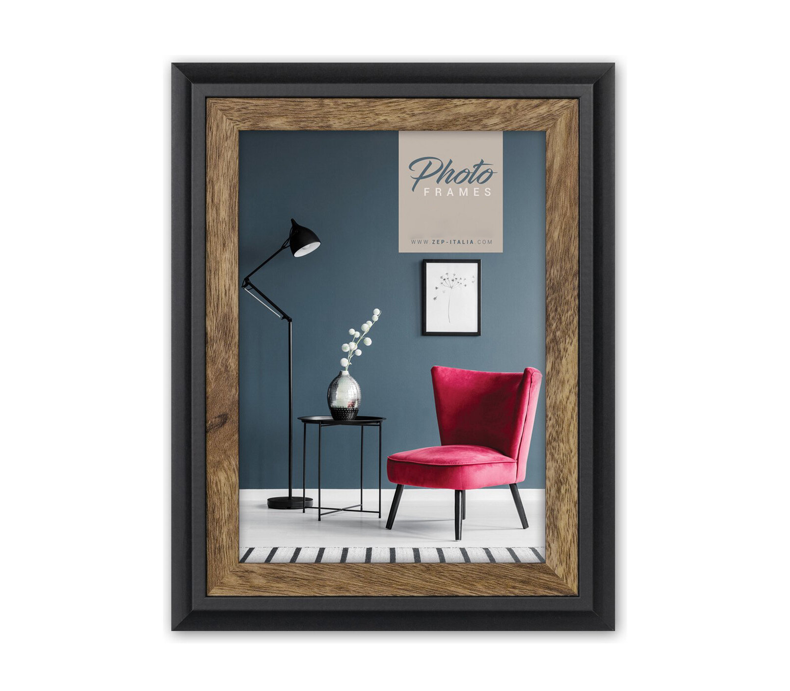 Фоторамка ZEP EG446L Enna Black 10x15 см