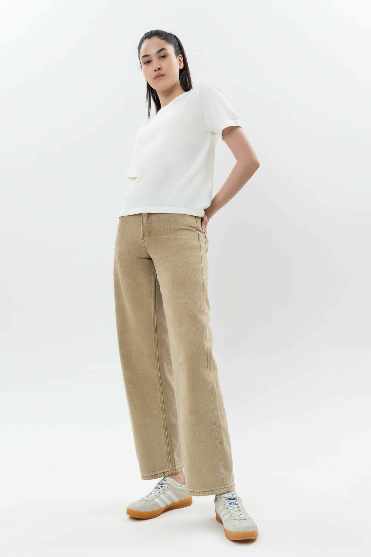 Джинсы TERRA PRO, размер S, beige — фото 1