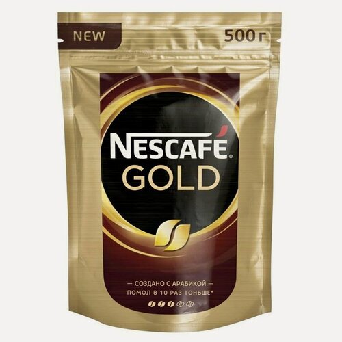 Изображение товара Кофе растворимый Nescaf Gold пакет (500 гр)