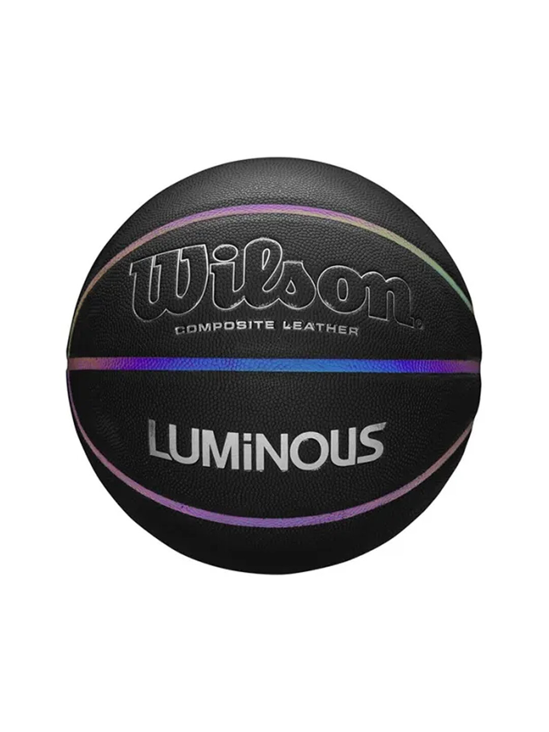 Баскетбольный мяч Wilson "Luminous", размер 7, для улицы и зала, композитная кожа