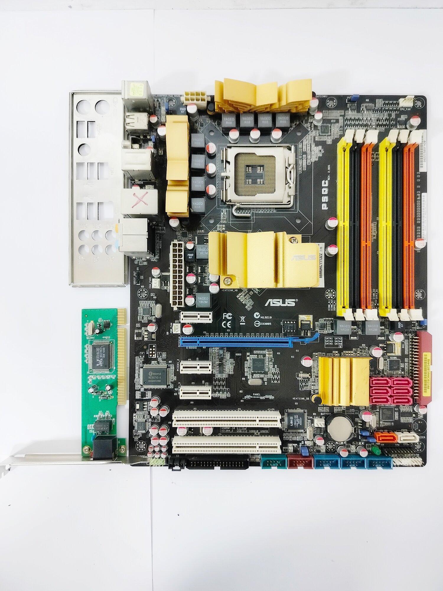 Материнская плата Asus P5QC LGA775 DDR2/DDR3