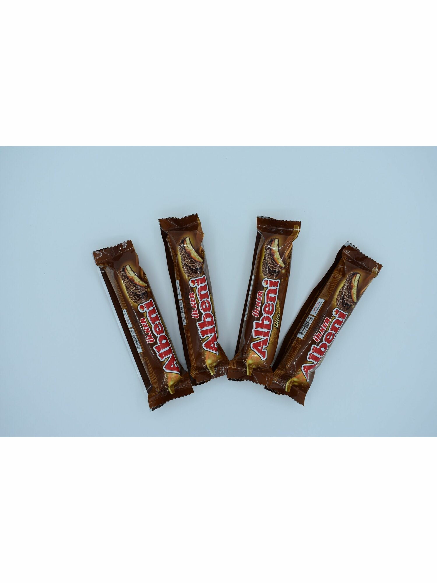 Печенье Ulker "Albeni Bites", с начинкой, в шоколадной глазури, 72г*4шт