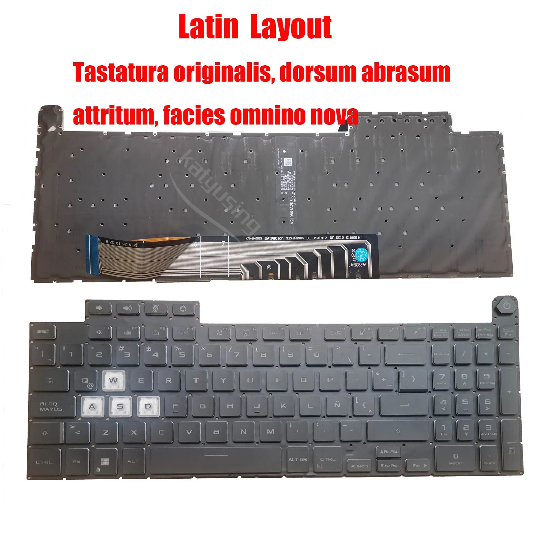 Клавиатура katyusing Rus US Spanish Latin для Asus TUF Gaming — фото 1