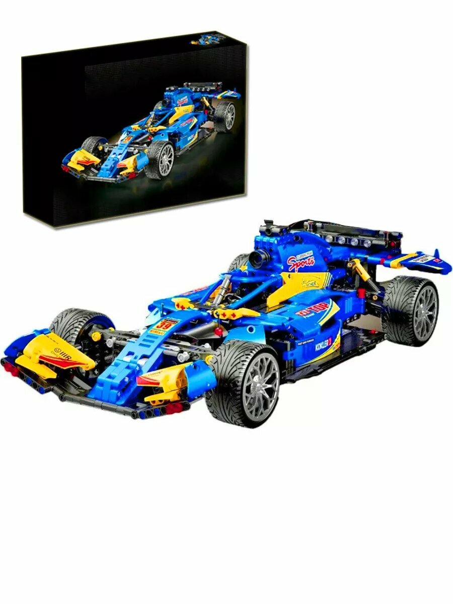Конструктор TECHNIC машина гоночный болид для мальчиков, совместим с лего