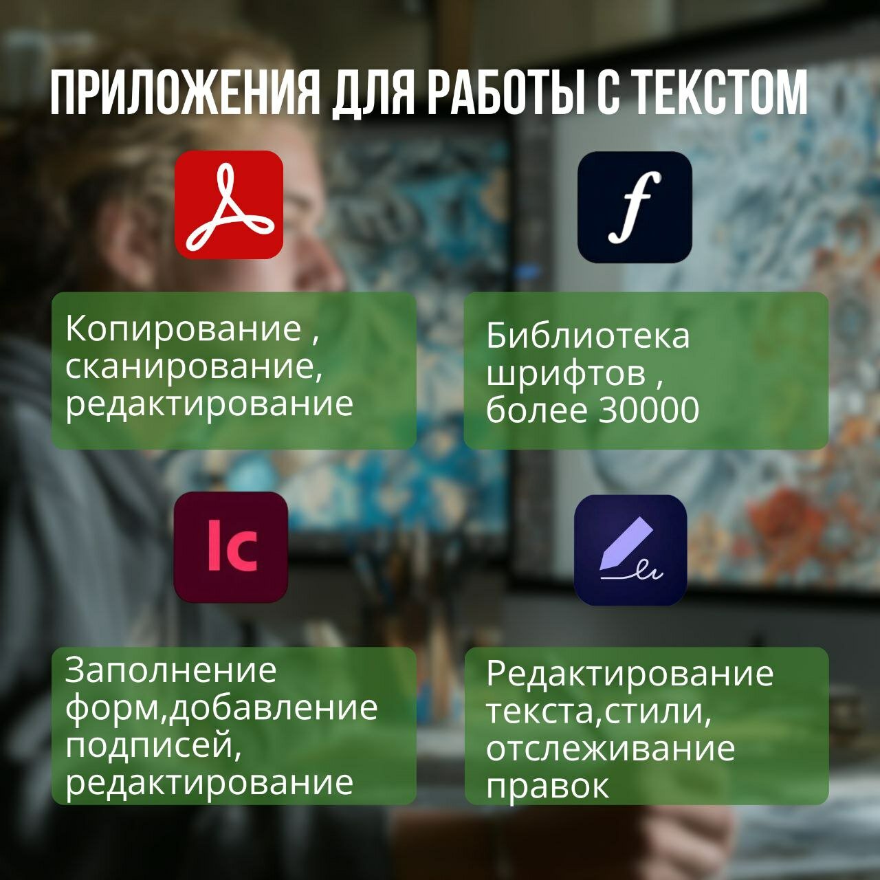 Adobe Creative Cloud, подписка на 1 мес, все приложения + нейросети — фото 1